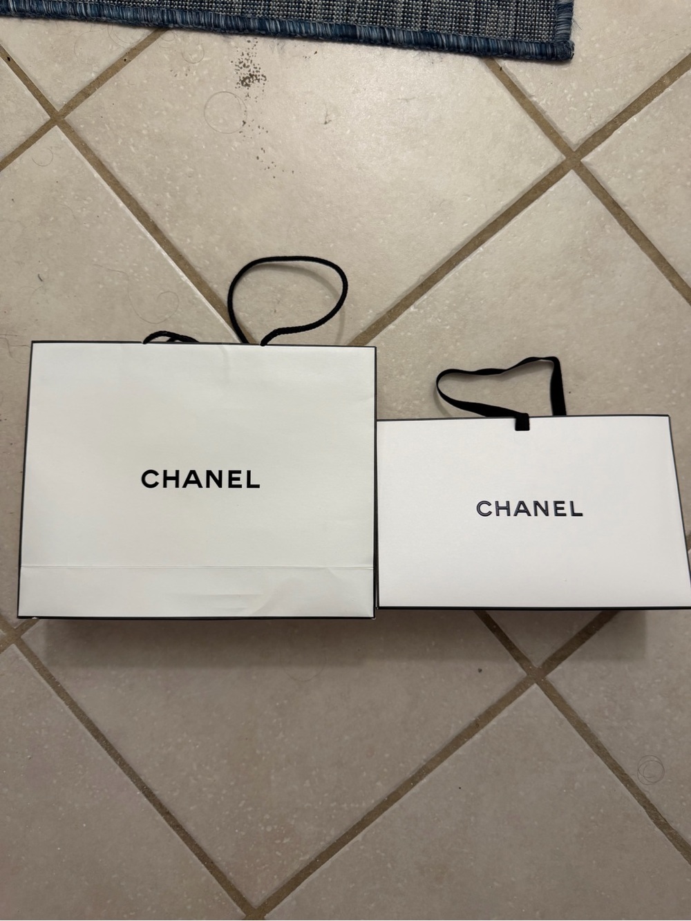 Chanel shopping bags
